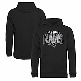 Youth Los Angeles Rams NFL Pro Line by Fanatics Branded Arch Smoke Pullover Hoodie Black,baseball caps,new era cap wholesale,wholesale hats